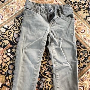 GAP denim - olive green - 3t
